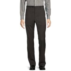 Roundtree & Yorke Travel Smart Comfort Classic Fit Luxury Gabardine Dress Pants